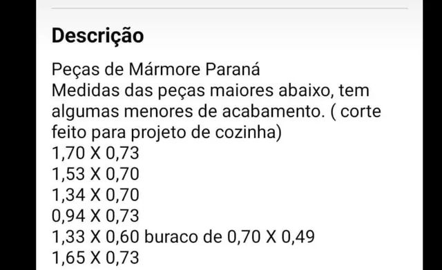 Lote de peças mármore Branco Paraná - Foto 5