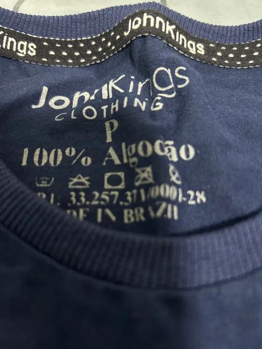 Camiseta John Kings Azul - Foto 3
