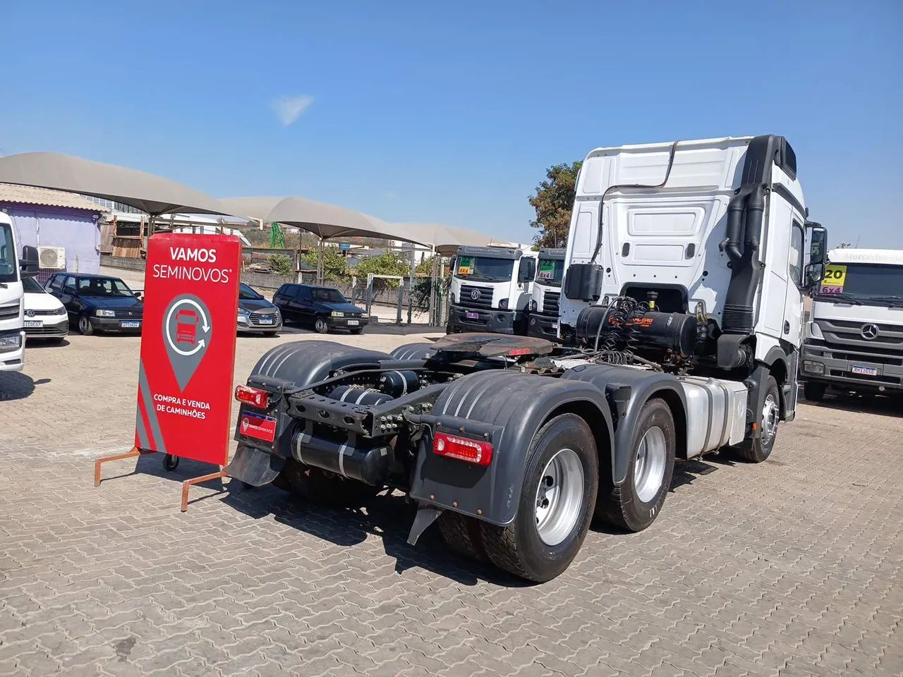 Mercedes-Benz Actros 2651  6X4 2021/2021 - Foto 4