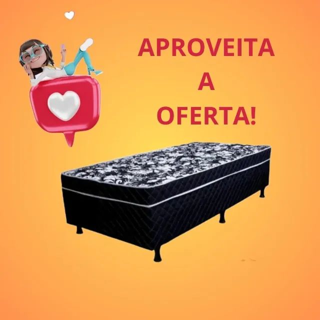 Cama Box Solteiro Linda |Varios Modelos| Entrega Imediata |Pagamento ao Receber |Excelente