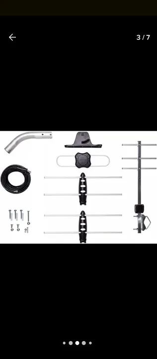 Kit Completo Antena Externa de TV Intelbras 5000 - Foto 4