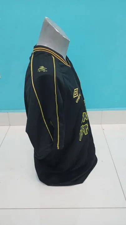 Camisa Santos Preta - Foto 2