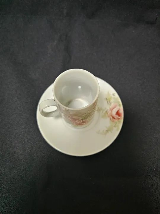  Xícara de porcelana fina de coleção - Foto 2