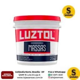Massa Corrida Parede Luztol 25 KG Balde so ate dia 13/09