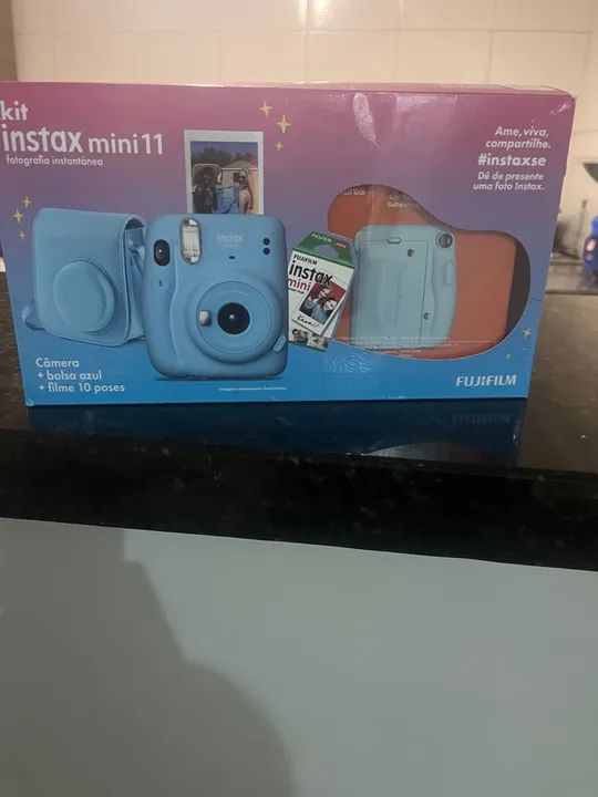 Câmera Instax Mini 11 Azul - Foto 2