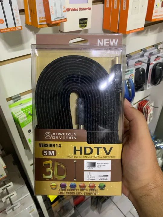 Cabo HDMI 2M,3M,5M,10M,15M,20M e 30M