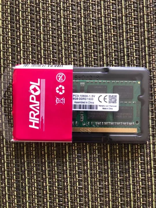Memória RAM 8GB DDR3 1333MHz PC3-10600 - HRAPOL