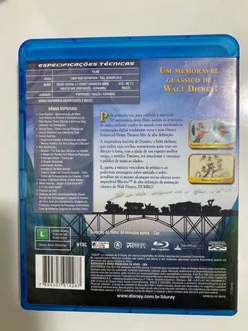 Blu ray Original Disney - Dumbo Edição Especial 70 Anos - Foto 2