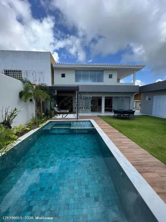 Casa em Condomínio para Venda em Lauro de Freitas, Vilas do Atlântico, 5 dormitórios, 5 su