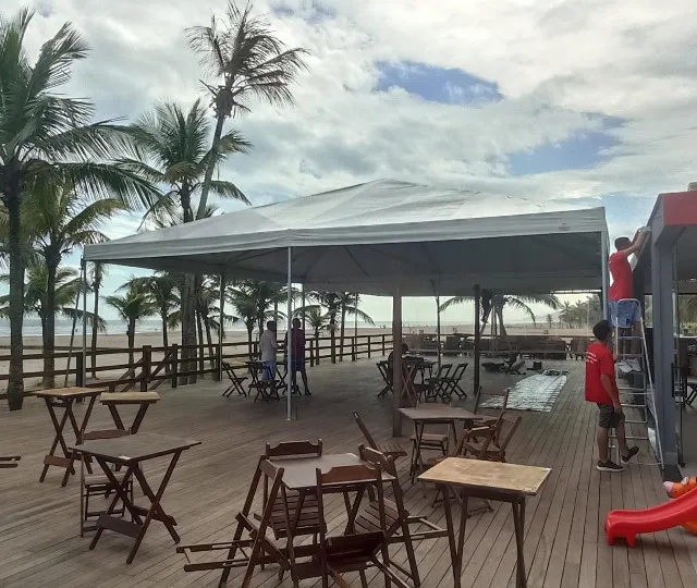 Tenda Tubular 10x10 Galvanizada a Fogo!