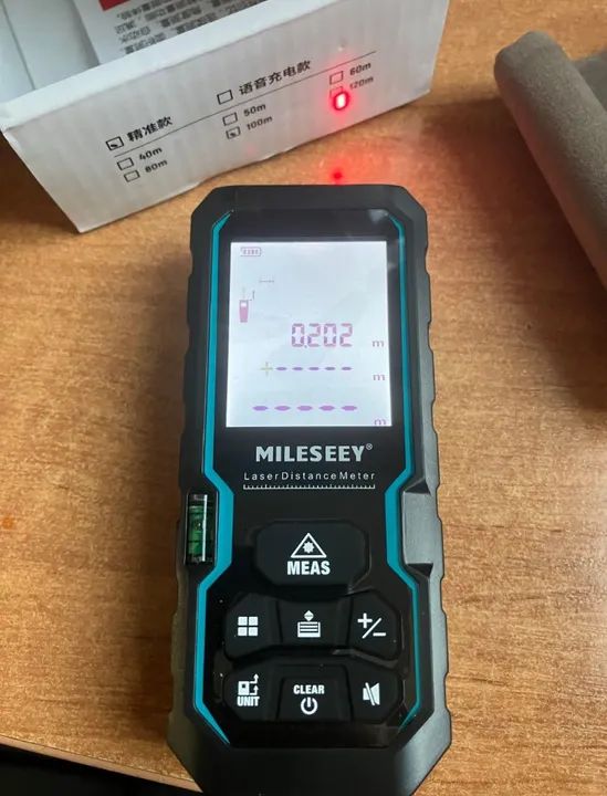 Trena a laser Mileseey S6 40 metros - Foto 2