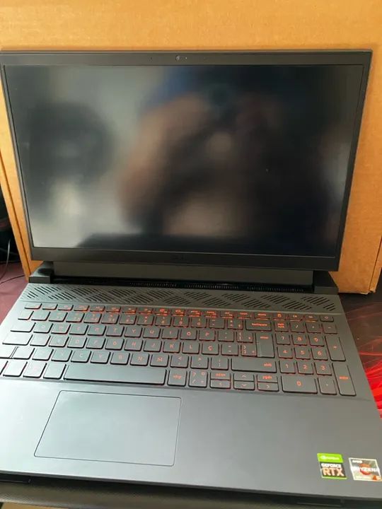 Notebook Dell Gamer G15 + Ryzen 5 6600H + 16 RAM DDR5 + RTX3050 + 256gb