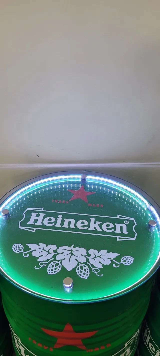 Tambor com pintura, personalizado e leds - Foto 3