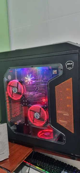 CPU Gamer muito boa completa gabinete - Foto 2