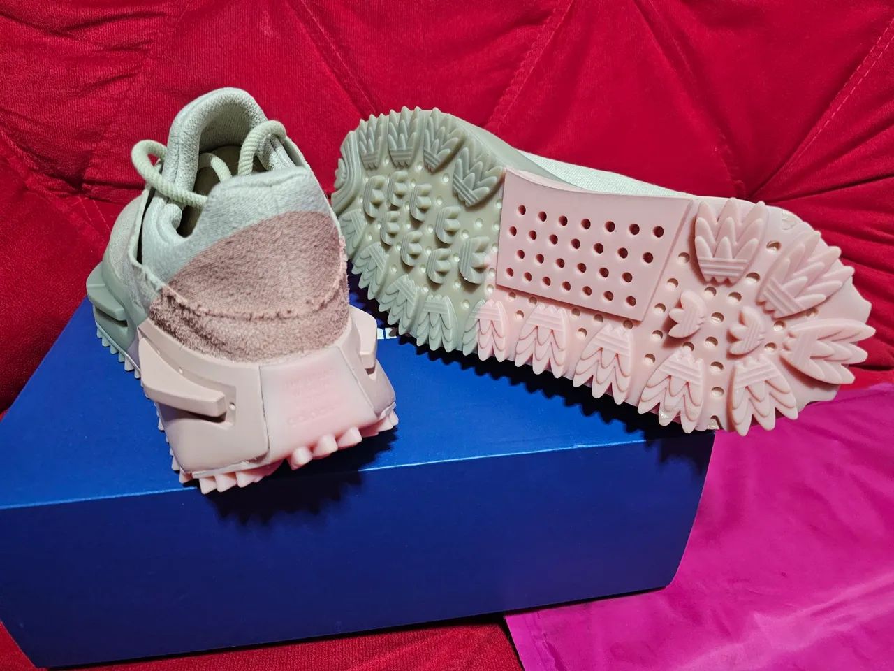 Adidas Humanrace x NMD S1 Mahbs Oatmeal Pink n 40Br - Foto 3