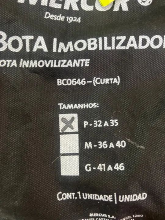 Bota imobilizadora - Foto 2