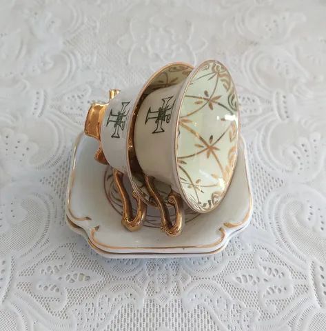 Par De Xícaras Para Café Porcelana Mauá