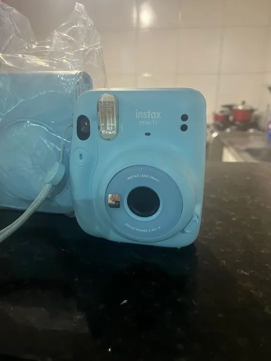 Câmera Instax Mini 11 Azul - Foto 3