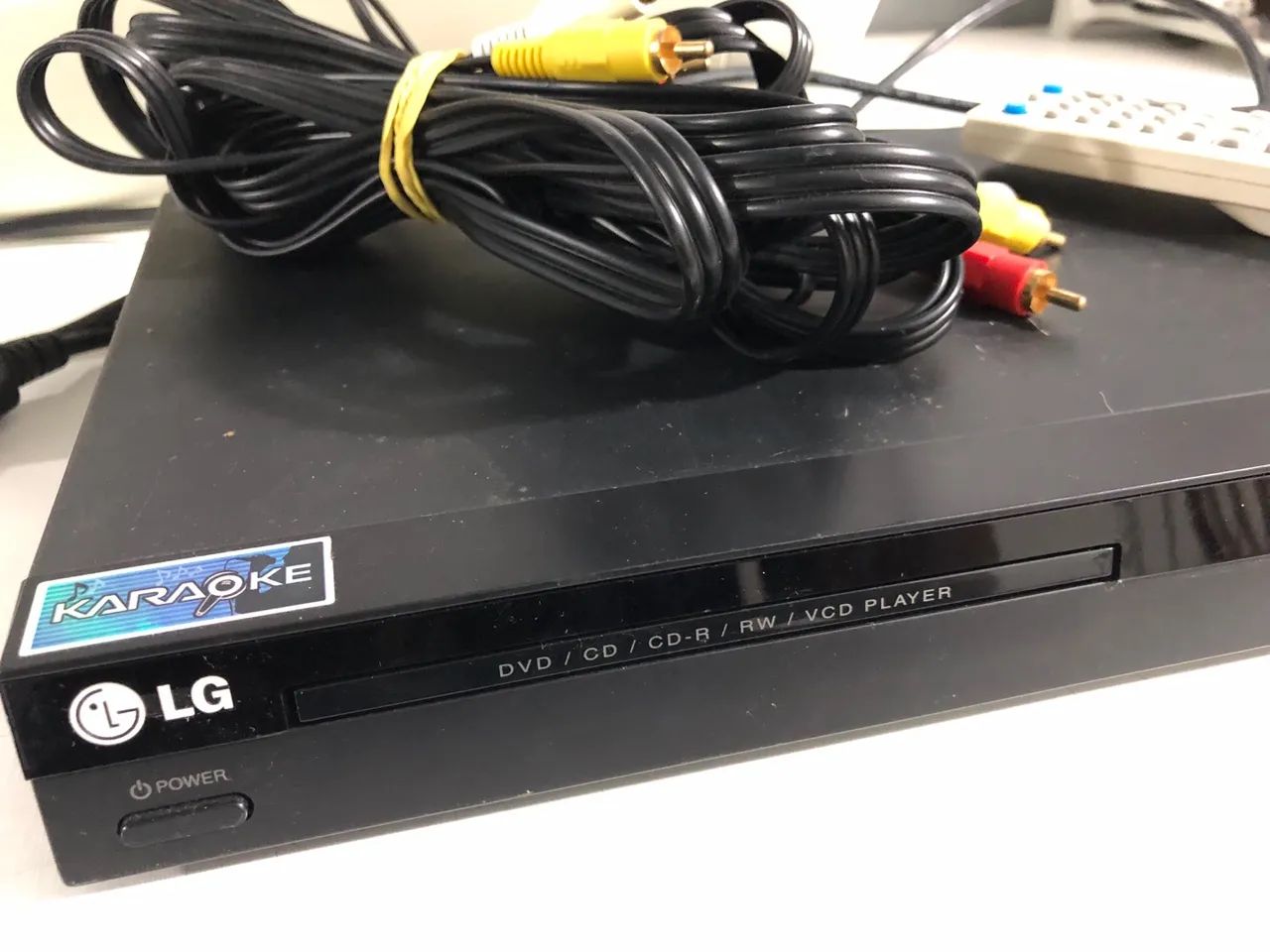 RELÍQUIA DVD Player LG com Karaoke - Foto 2