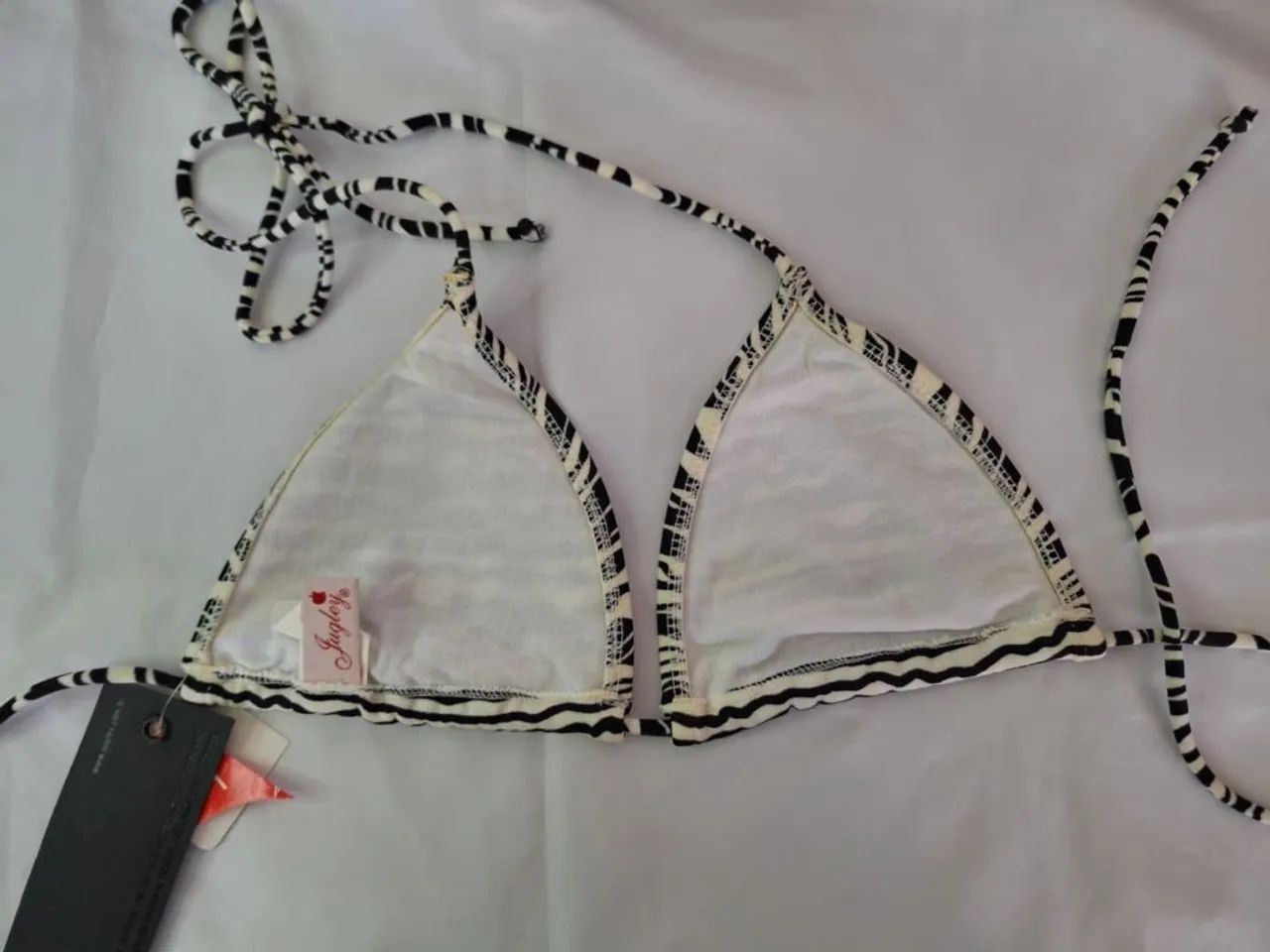 Top de Praia Biquíni Jugley Novo - Foto 3