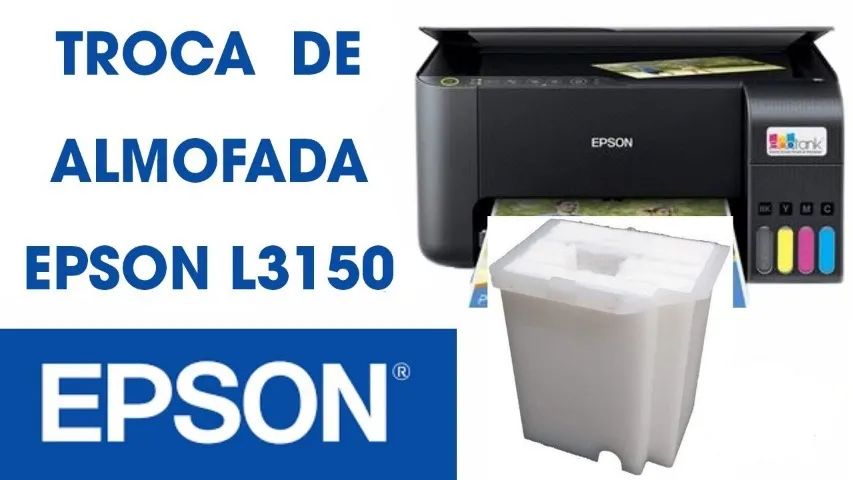 Almofada Esponja Feltro Epson L3110 L3150 L3210 L3250 L5190 L1250