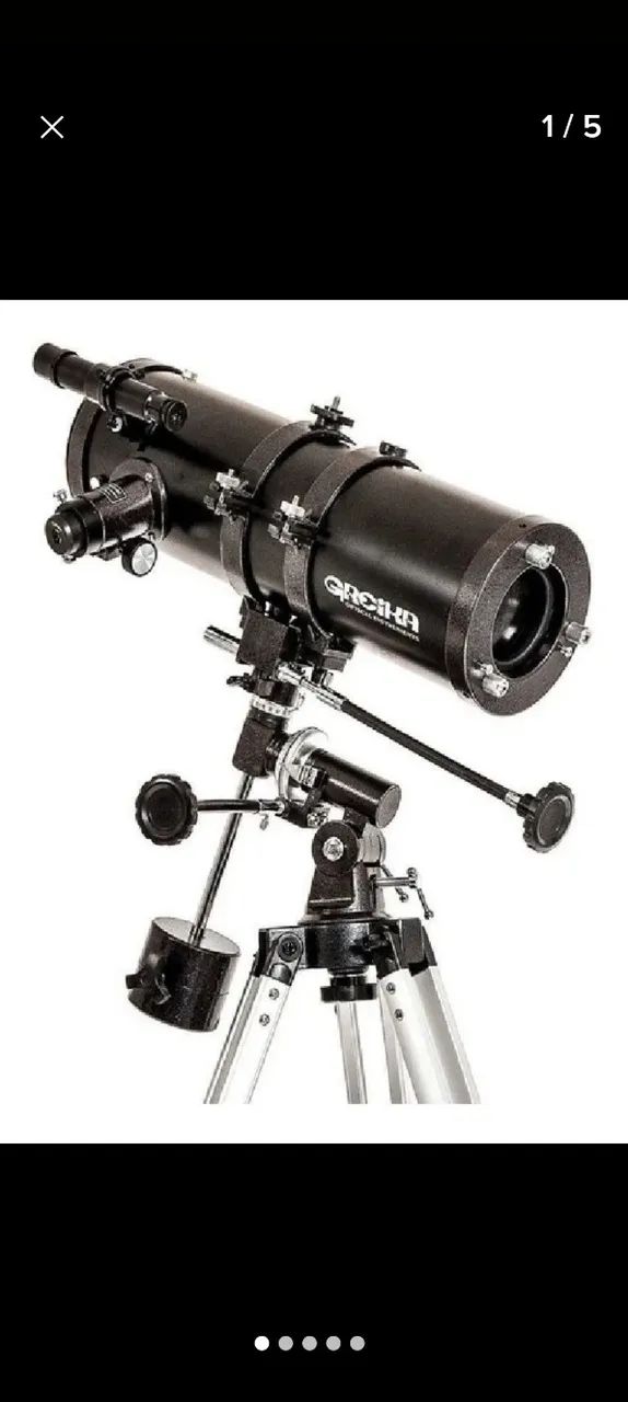 Telescópio Astronômico F1000114 Base Equatorial 