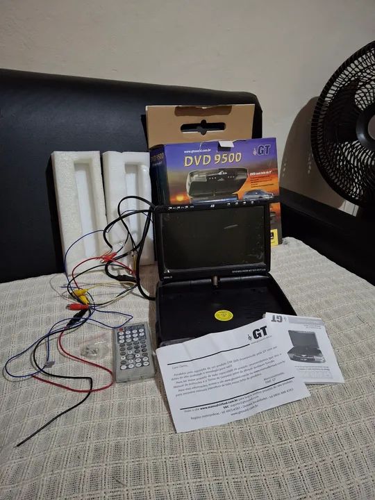 DVD Player Portátil GT 9 polegadas - Foto 4