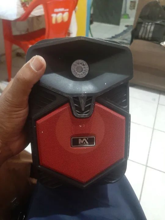 Caixa de Som Bluetooth com LED - Foto 5