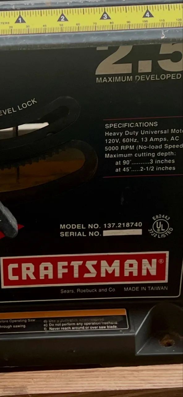 CRAFTSMAN® Bench Saw64286472370561123