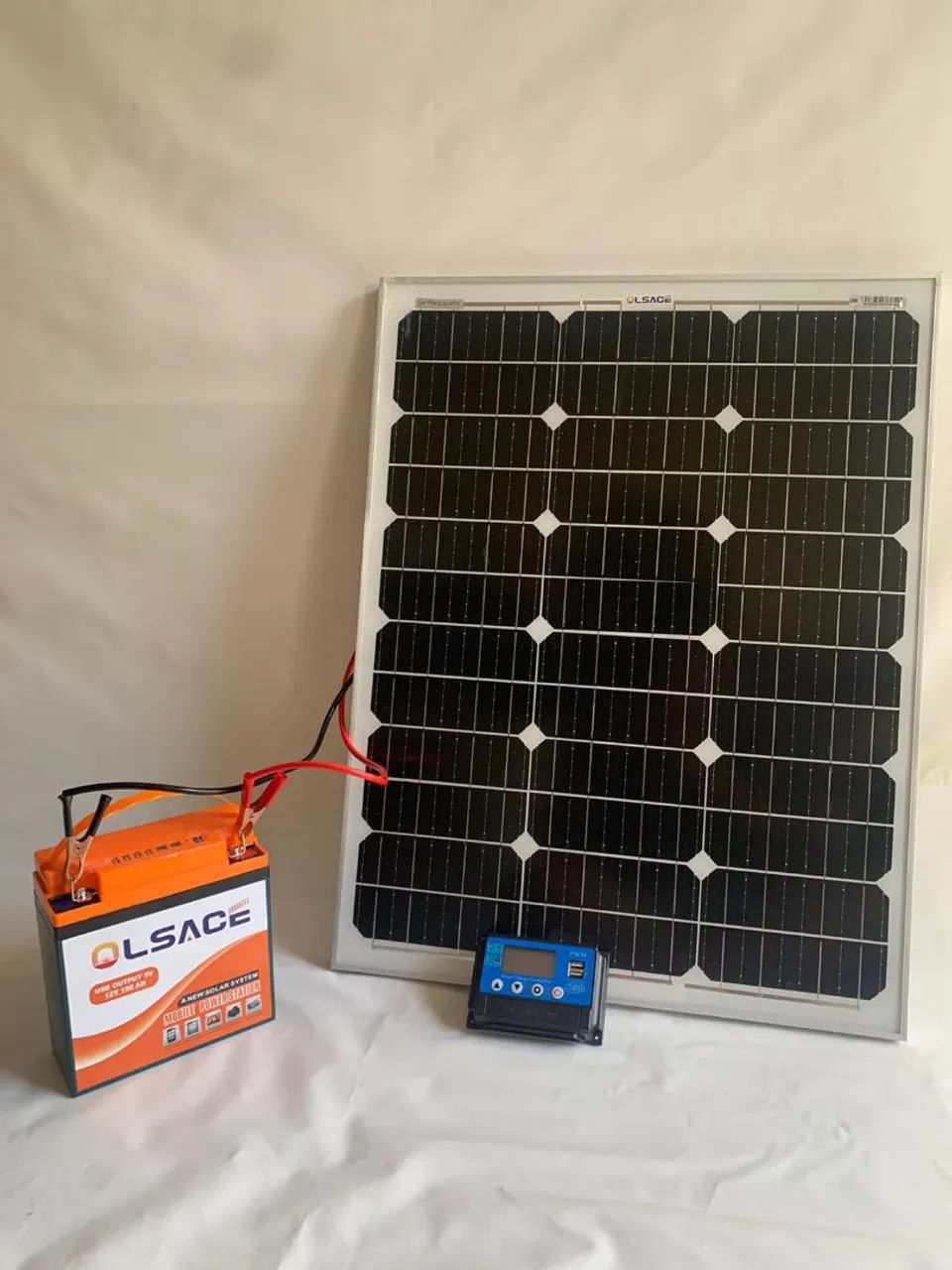 Kit Solar Completo - Painel, Bateria e Inversor de 1.000W - Foto 5