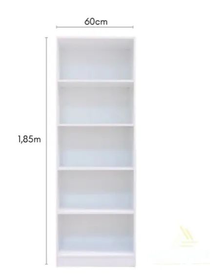 ARMARIO COM PRATELEIRAS EM MDF 0,60CM BRANCO