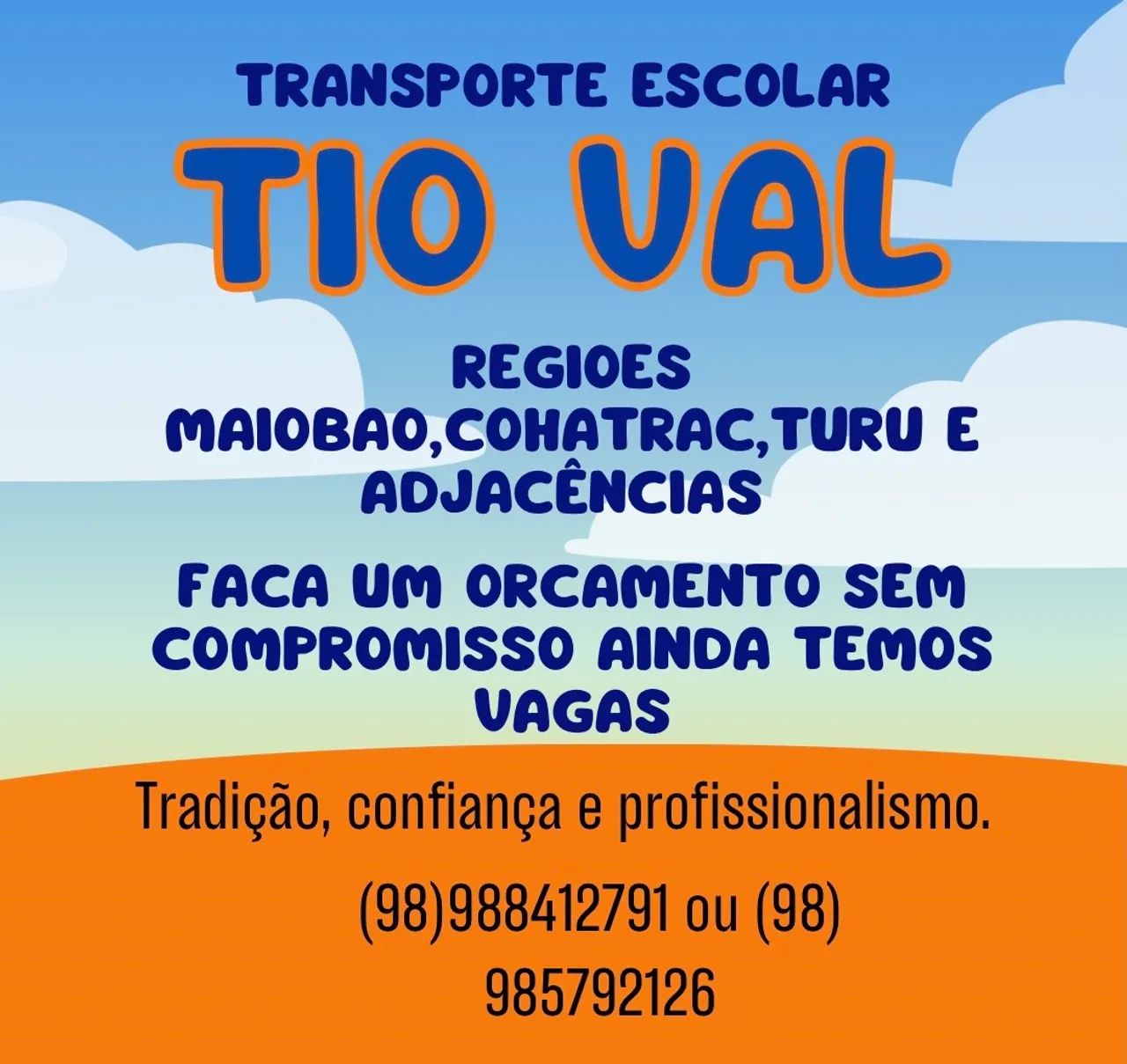 Transporte Escolar - Tio Val