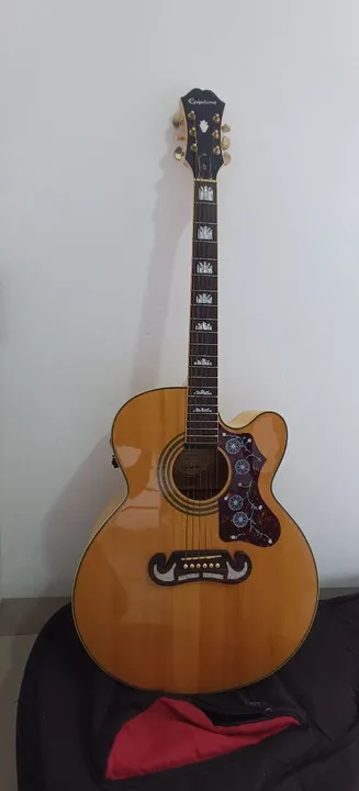 violao epiphone ej 200
