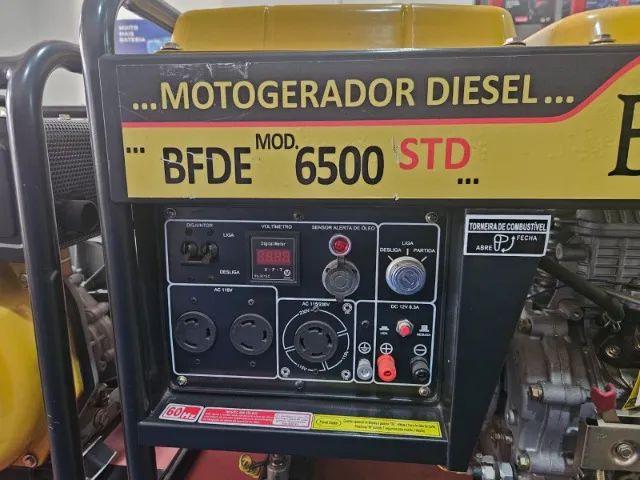 Gerador Buffalo BFDE6500 partida elétrica - Foto 4