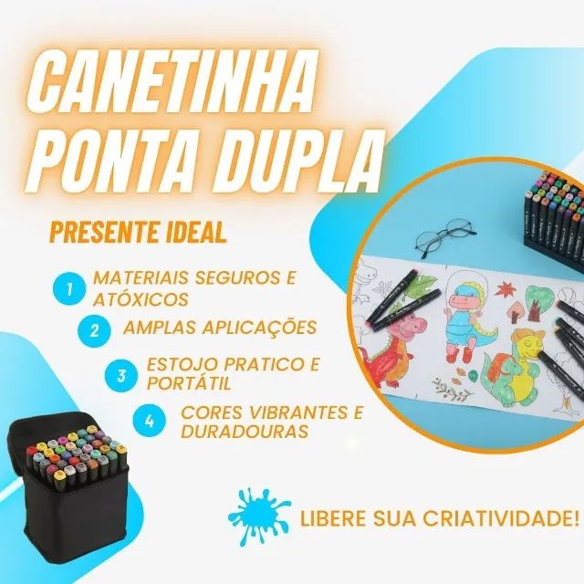 kit canetas bobby gods - Foto 4