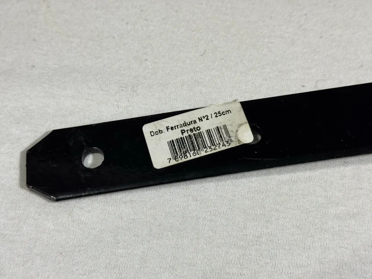  Dobradiças Ferradura FORSUL N°2 / 25cm Pretas - Foto 4