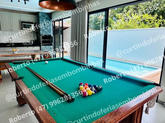 Linda casa com piscina para temporada em Bombinhas