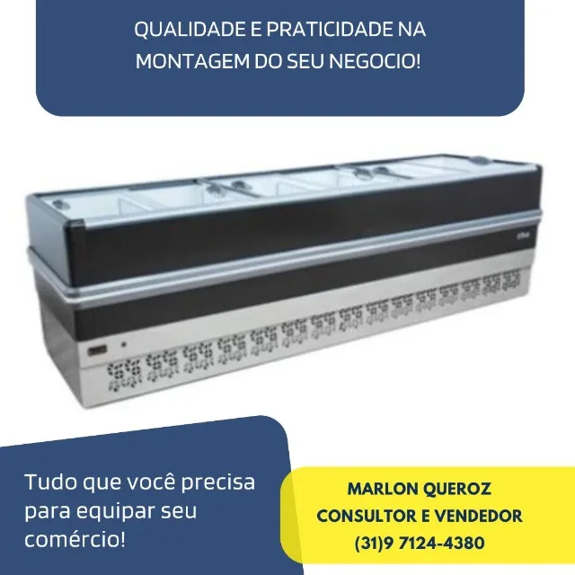 Ilha Congelador 3 Metros Polar Nova