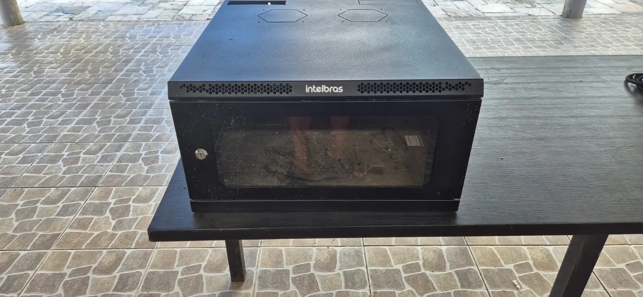Mini Rack Desmontável Parede 5u X 570mm Mrd 557 Intelbras