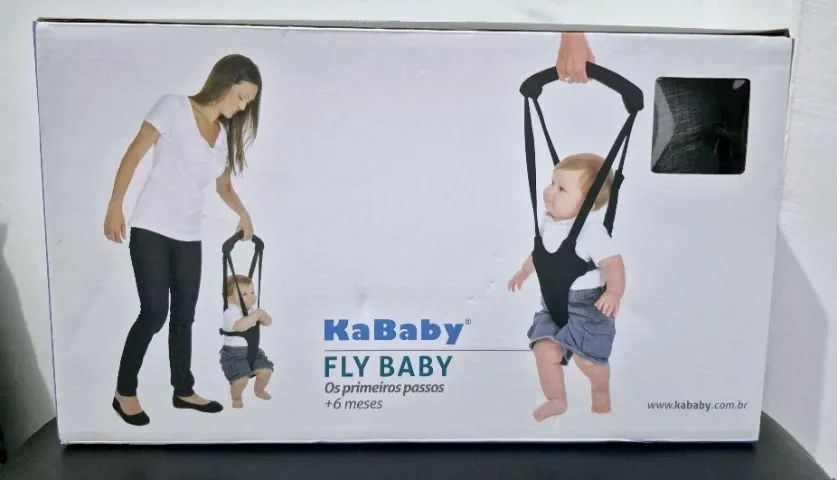 Andador Fly Baby Portátil Cinza - Primeiros Passos