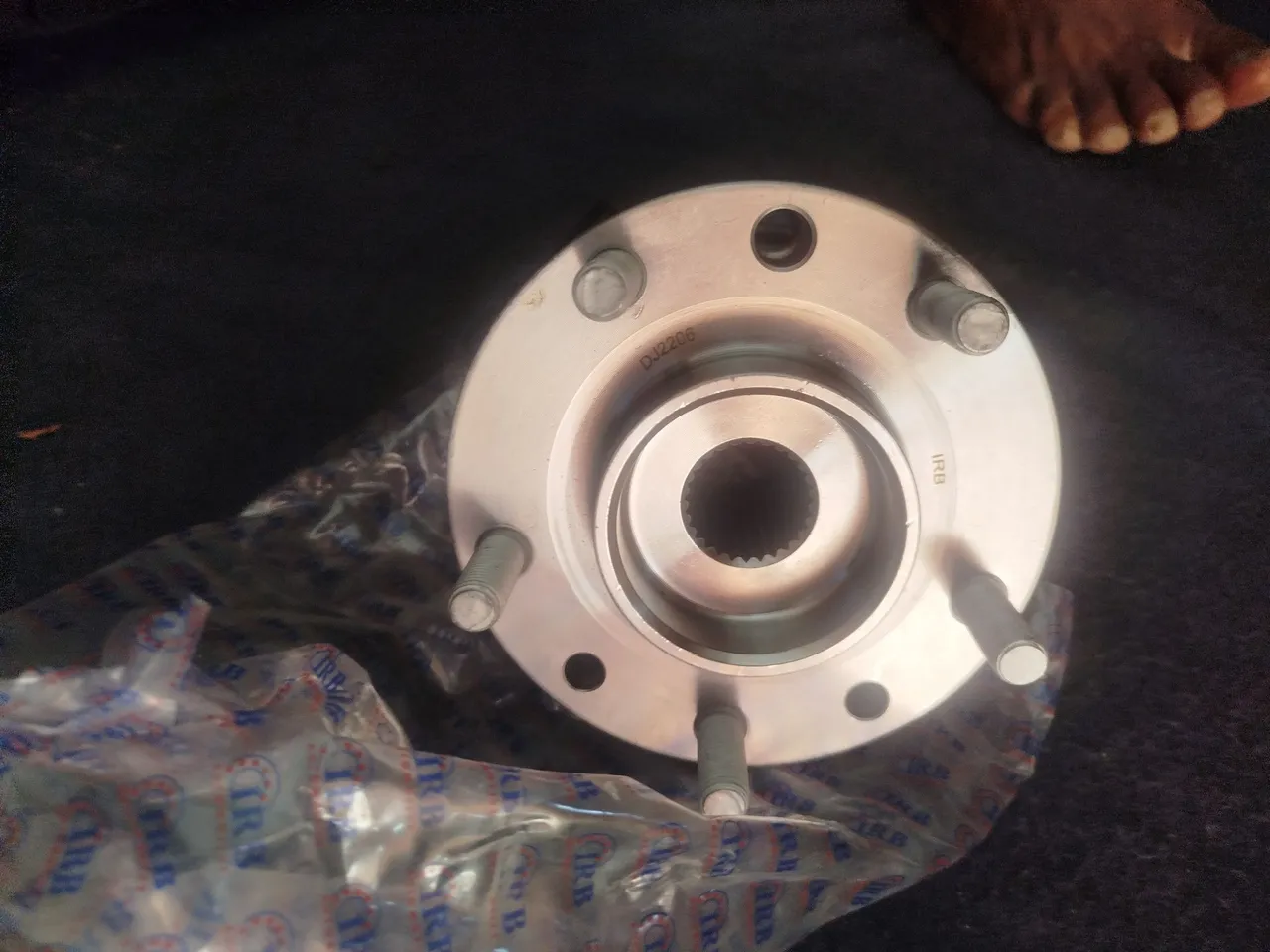 Par de cubos dianteiros c/ABS PARA blazer/S10