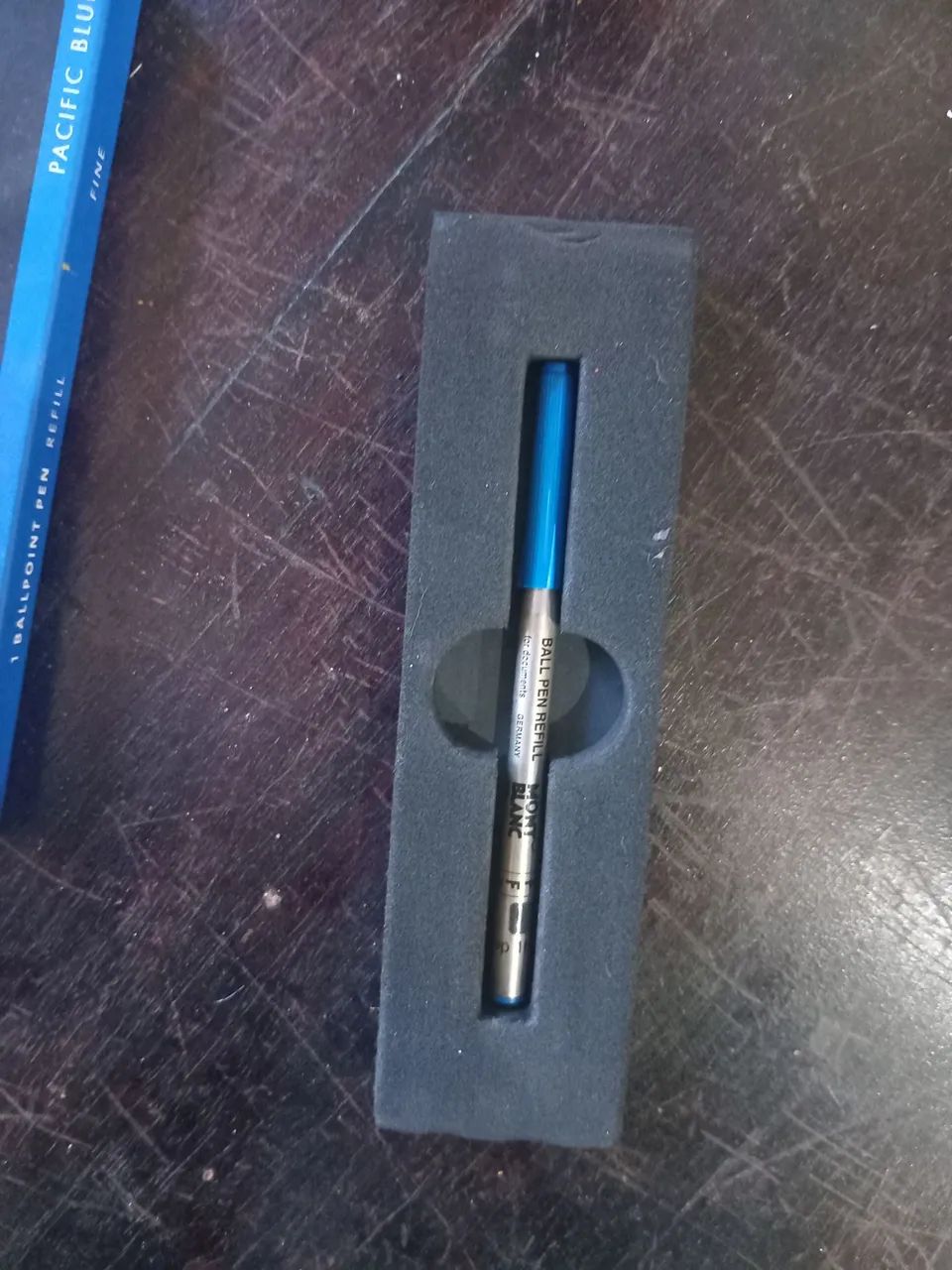 Refil Caneta Montblanc Pacific Blue Fine