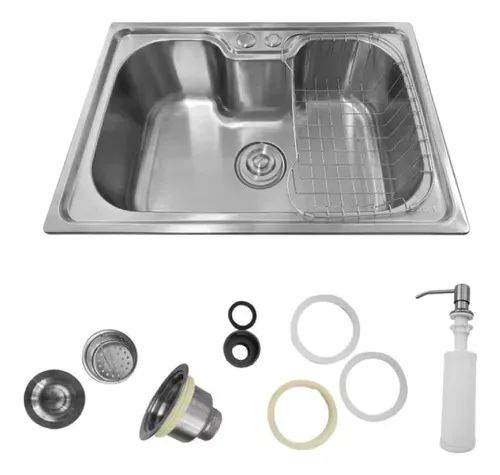 A PRONTA ENTREGA | Cuba Gourmet Inox 201 Belcca c/ Dosador e Cesto - Fazemos Entrega