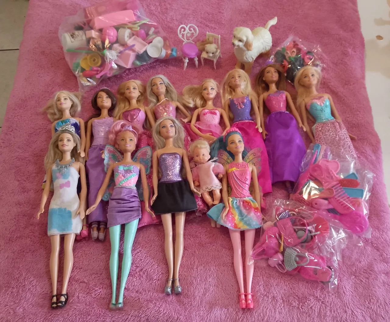 Lote bonecas Barbie originais