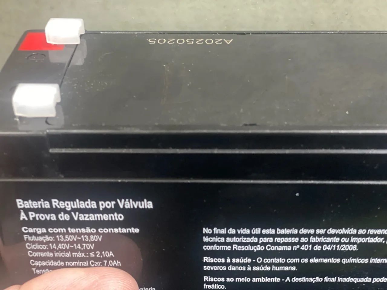 Bateria Secpower VRLA 12V 12Ah SP12-7 - Foto 2