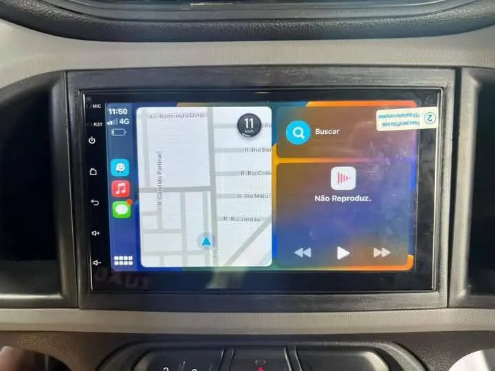 Central multimídia Onix/Prisma  Android YouTube carplay Netflix instalação grátis - Foto 4