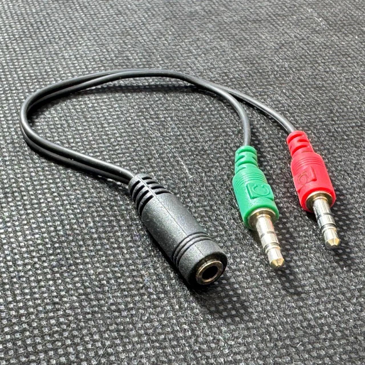 Adaptador P2 Para Fone de Ouvido e microfone Headset 