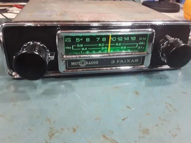 Radio Motoradio 3 Faixas Bluetooth + Led