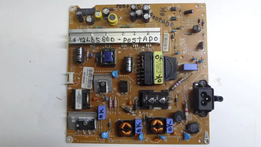 Placa Fonte Eax65693202(1.0) Compatível Tv LG 42lb5800 Leia - Foto 2