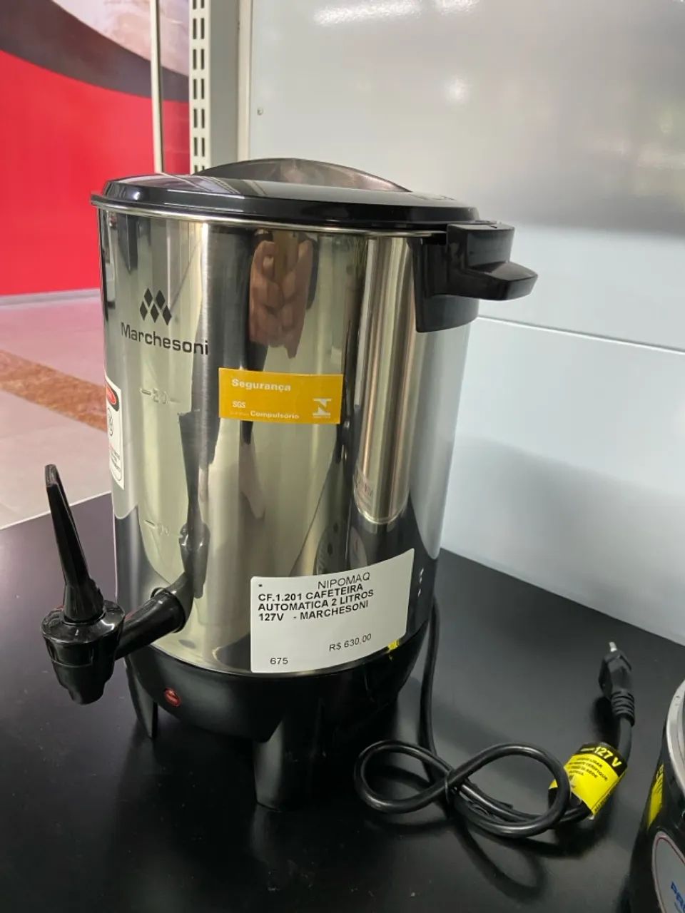 CF.1.201 CAFETEIRA AUTOMÁTICA 2 LITROS - MARCHESONI  - Foto 4